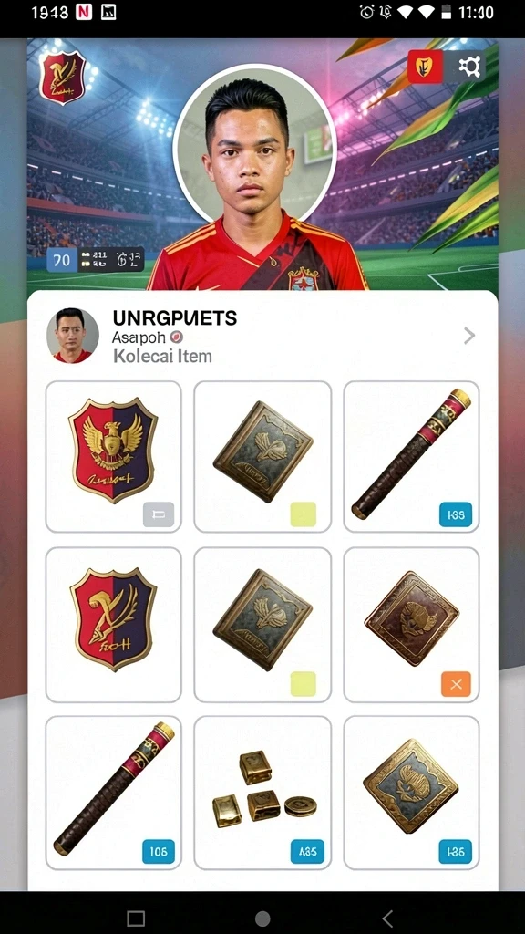 666j - Tangkapan layar menunjukkan karakter unik yang bisa dimainkan.