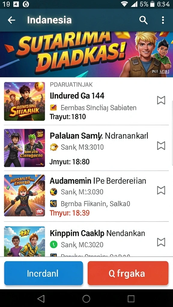 bimabet - Tampilan antarmuka yang menarik dan mudah digunakan.