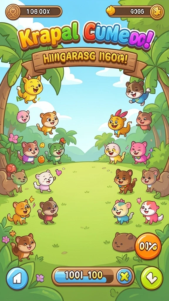 bos5000 - Screenshot menampilkan antarmuka permainan yang menarik.