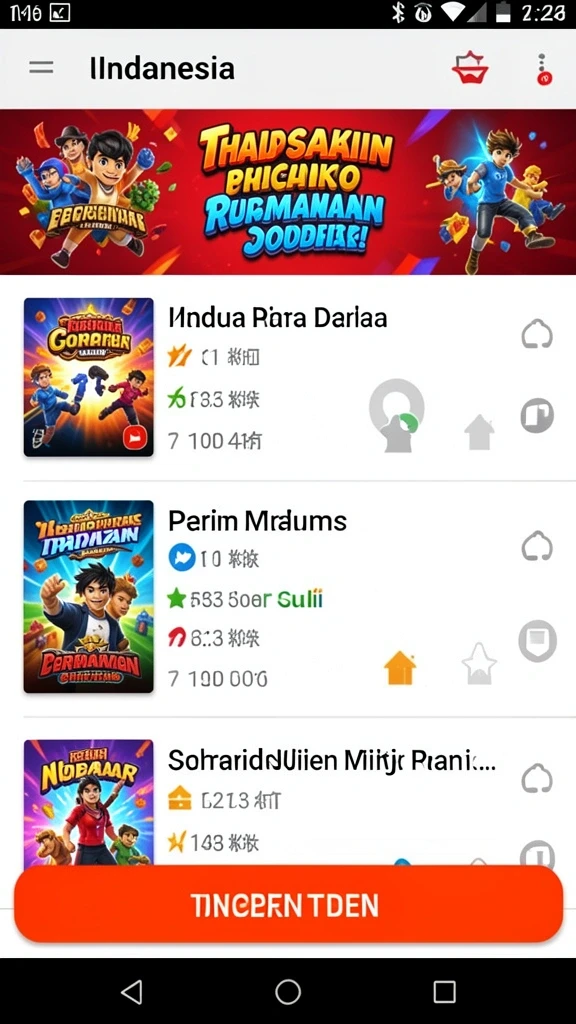 dultogel - Tampilan antarmuka DULTOGEL yang intuitif dan menarik.