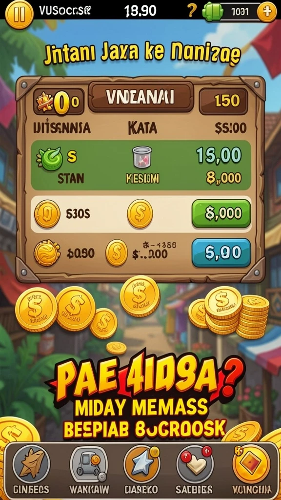 garang4d - Tangkapan layar pertarungan epik melawan monster besar.