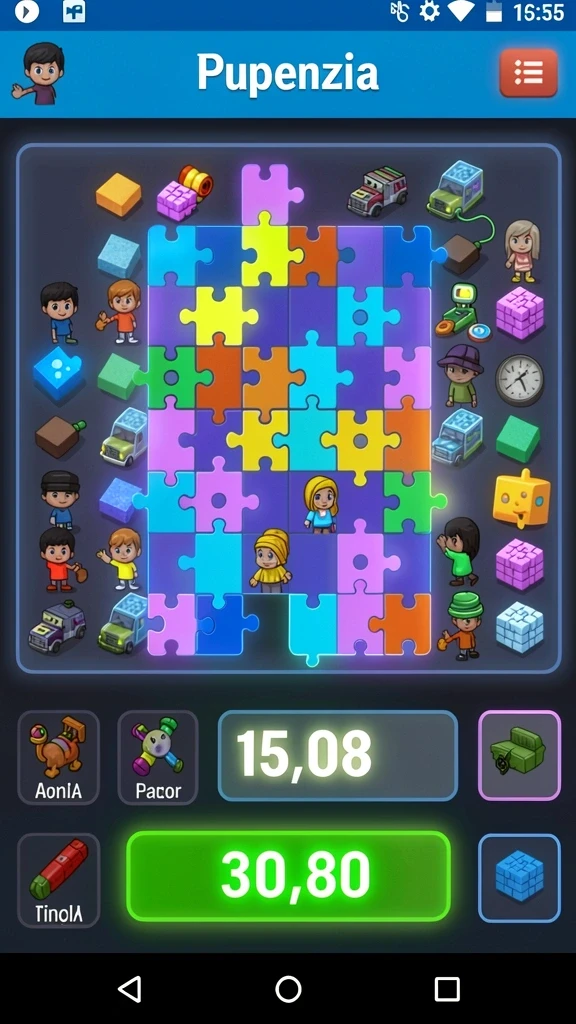 idrgame - Karakter dengan desain yang unik dan menarik.
