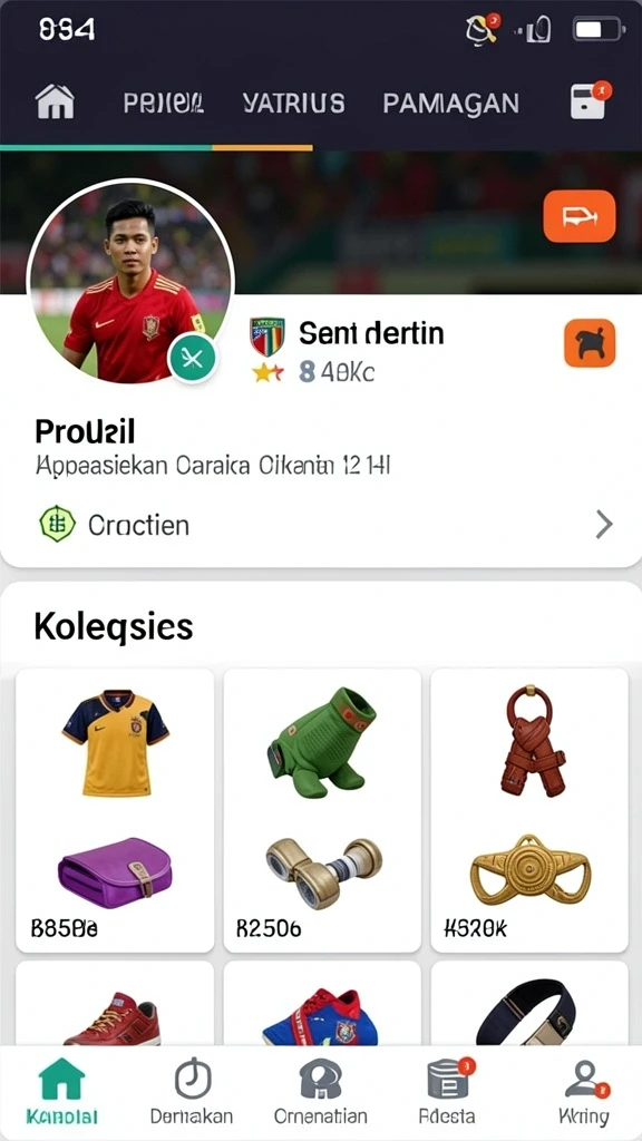 mpo08 - Momen seru saat bermain dengan teman secara online.