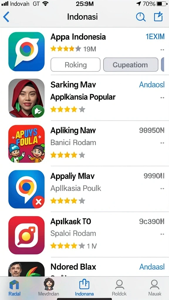svip5 - Tampilan awal yang menarik dan intuitif.