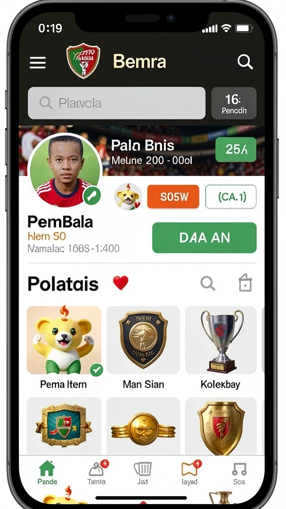 tvtoto - Tampilan antarmuka yang menarik dan pengguna ramah.