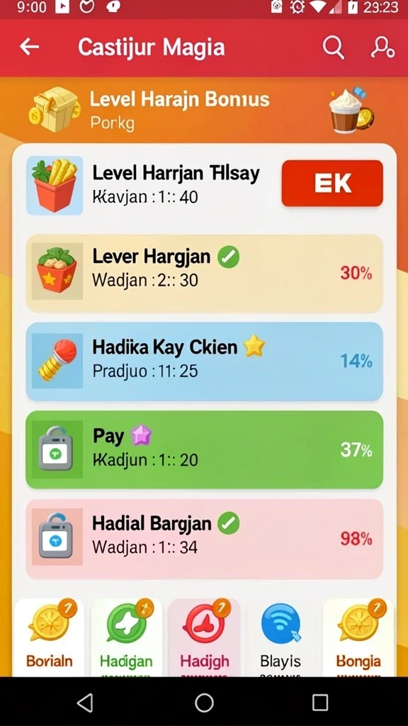 winpkr - Tampilan antarmuka yang menarik dan user-friendly.